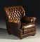 Brown Leather Pegasus Armchair from Art Forma Upholstery Ltd, 1970s, Image 2