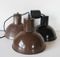 Model Mini Bunker Pendant Lights by Jo Hammerborg for Fog & Mørup, Set of 3, Image 2