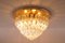 Mid-Century Lampe aus Murano Glas von Venini 6