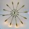 Lámpara de techo Sputnik italiana, años 50, Imagen 13