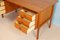 Vintage Teak Schreibtisch von Arne Vodder 4