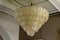 Gold Color Murano Glass Chandelier, 1950s, Image 6