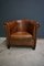 Dutch Vintage Cognac-Colored Leather Club Chair, Image 1