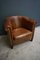 Dutch Vintage Cognac-Colored Leather Club Chair 2