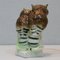 Vintage French Porcelain Owls Lamp 6