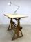 Vintage Industrial Dutch Drawing Table from Ahrend de Cirkel 2