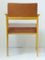 Französische Mid-Century Stühle aus Kunstleder & hellem Eichenholz, 1950er, 2er Set 12