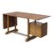 Mid-Century Italian Oak Desk by Alberto Sissel, 1950s, Image 1