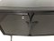 Ebonized Wood Sideboard with Black Opaline Glass Top, 1950s 6