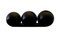 WallBalls Sconce Lacquered in Black by Juanma Lizana, Image 6