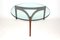 Mid-Century Teak Coffee Table with Glass Top by Sven Ellekaer for Linneberg, Image 1