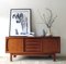 Vintage Danish Teak Sideboard with Sliding Doors from Dyrlund, 1960s, Image 4