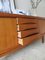 Dänische Vintage Sideboard aus Teakholz mit Schiebetüren von Dyrlund, 1960er 6