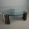 Vintage Italian Marble and Glass Coffee Table 6