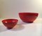 Finnish Enamel Bowls by Kaj Franck for Finel, 1950s, Set of 2 1
