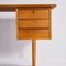 Oak Desk with 6 Drawers, 1960s, Image 5