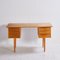 Oak Desk with 6 Drawers, 1960s, Image 1