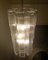 Lámpara colgante de vidrio de Doria, años 70, Imagen 4