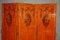 Antique Screen with Mirrors and Polychrome Decorations 3