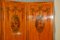 Biombo antiguo con espejos y adornos policromados, Imagen 4