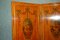 Antique Screen with Mirrors and Polychrome Decorations 8