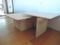 Vintage 3-Tiered Travertine Coffee Table 5