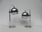 Small Chromed Table Lamps, 1970s, Set of 2 3