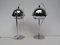 Small Chromed Table Lamps, 1970s, Set of 2 5