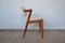 Model 42 Chairs by Kai Kristiansen for Schou Andersen, 1960s, Set of 5 7