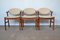 Danish Chairs from Schou Andersen, 1960s, Set of 3, Image 1