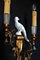 Französische Vintage Vogel Wandlampen, 2er Set 4