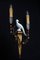 Französische Vintage Vogel Wandlampen, 2er Set 12