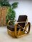 Vintage Rattan Lounge Chair by Paul Frankl, 1940s 4