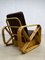 Vintage Rattan Lounge Chair by Paul Frankl, 1940s, Image 3