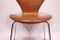 Vintage Model 3107 Chairs by Arne Jacobsen for Fritz Hansen, Set of 6 5