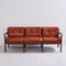 Leather Sofa Set by Arne Norell for Coja, 1960s 3