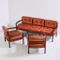 Leather Sofa Set by Arne Norell for Coja, 1960s 1