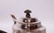 Vintage Patterned Chocolate Pot in Hallmarked Silver with Ebony Handle, Image 6