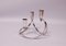 3-Armed Candlestick in 925 Sterling Silver from Cohr, Image 1