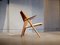 Chaise Sawbuck CH-28 par Hans J. Wegner pour Carl Hansen & Sons, 1950s 6