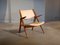 Chaise Sawbuck CH-28 par Hans J. Wegner pour Carl Hansen & Sons, 1950s 1