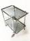 Chrome and Smoked Glass Trolley, 1970s 11