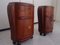 Small Art Deco Birch Chests of Drawers, Set of 2, Image 9