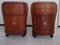 Small Art Deco Birch Chests of Drawers, Set of 2 1