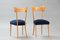 Vintage Italian Beech Dining Chairs, Set of 6, Image 5