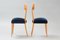 Vintage Italian Beech Dining Chairs, Set of 6, Image 4