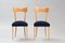 Vintage Italian Beech Dining Chairs, Set of 6, Image 3