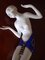 Escultura de bailarina con serpiente Art Déco de Rosenthal, Imagen 5