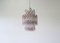 Lámpara de araña vintage poliedro de Carlo Scarpa para Venini, Imagen 7