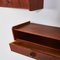 Teak Wall Mounted Bedside Table, 1960s, Image 3